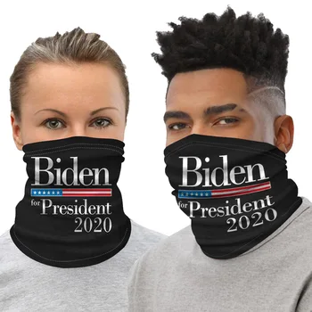 

Reusable Mask BIDEN 2020 Printed Dust Protective Mask Washable Anti-pollution Cloth Face Mask Fabric Sun Protection Face Cover