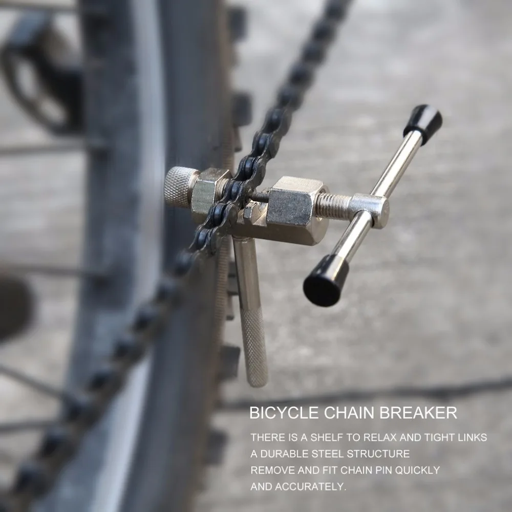 Велосипедная цепь заклепки инструмент для ремонта разветвитель штифт удалить заменить велосипед цепь выключатель