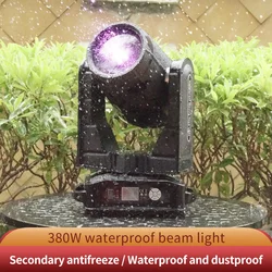 Projecteur de lumière à tête mobile 380w, étanche, pour intérieur et extérieur 
