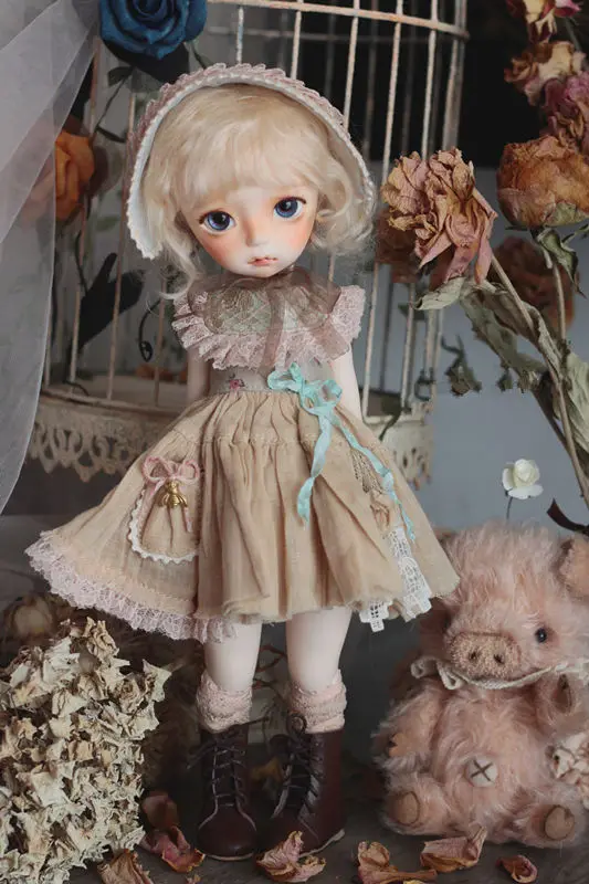 1/4 BJD кукольные туфли кожаные сапоги ручной работы для 1/4 MDD кукольные туфли кукольные аксессуары коричневый цвет BJD обувь