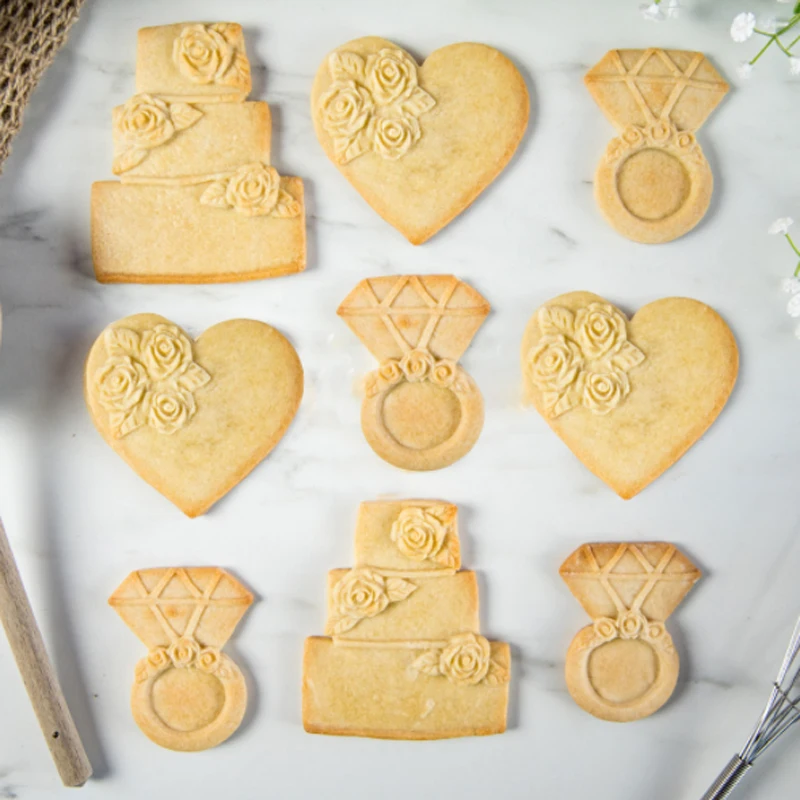 Для свадебного печенья прессформы Fondant(сахарная) тортов украшения инструменты, силиконовые формы Sugarcrafts д шоколад оборудование для выпечки тортов Gumpaste Fimo игровое тесто