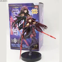 Япония Fate Grand Order FGO слуга Scathach Lancer сексуальные девушки мультфильм аниме фигурка Fate/Stay Night Коллекционная кукла 20 см