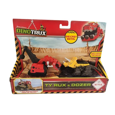 Dinostrux-Camión de juguete para niños, maqueta de dinosaurio, Dozer y  Drago, Mini juguetes para niños - AliExpress