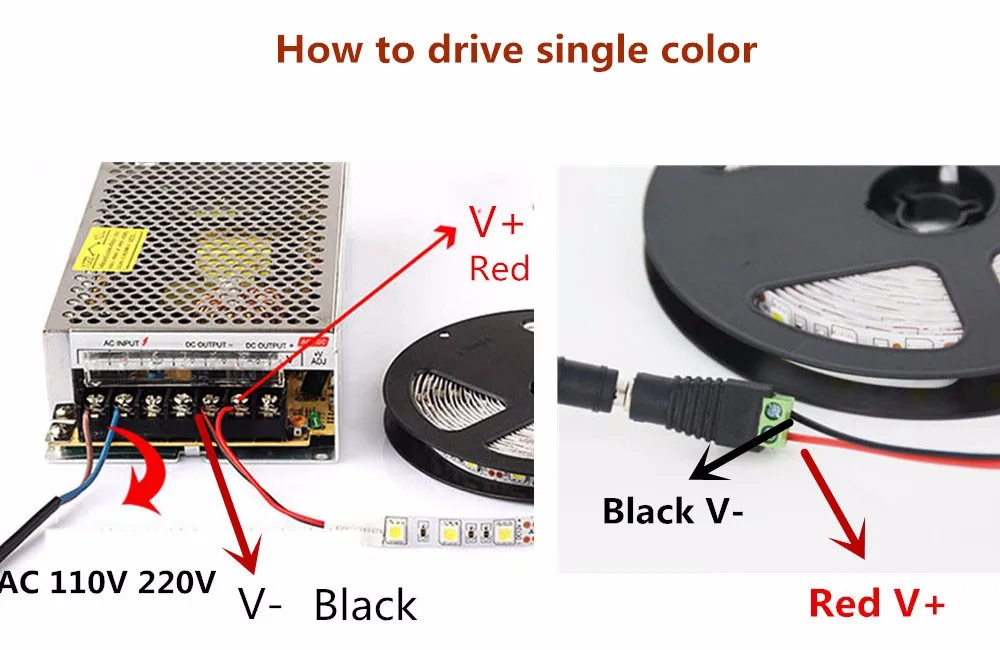 DC 5V 12V 24 V Светодиодная лента RGB 5050 5M PC водонепроницаемая гибкая светодиодная лента RGB 5 12 24 V Лента светодиодная лента ТВ ПОДСВЕТКА лента