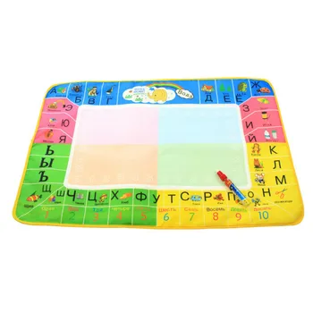 

Russian Canvas Children Magic Magic Canvas Color Doodle Mat Water Painted Doing Homework Blanket Early Childhood Educational