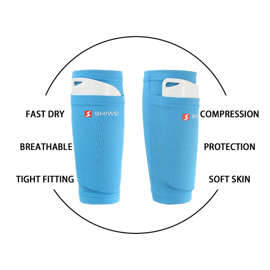 Футбольные леггинсы для мальчиков и взрослых, носки до щиколотки, защитные толстые защитные рукава с подтяжками, спортивный бандаж на колено с поясом