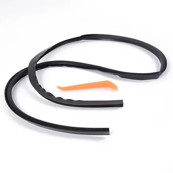 

Dashboard Sealing Strip Strips Interior Rubber Universal Auto Upgrade Sound Seal Strip 1.6M Part Tool Replacement