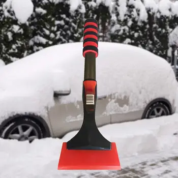 

Portable Car Winter Windshield Window Frost Removal Snow Scraper Ice Shovel Windshield Brush Scraper Tool 16.5x4.7in