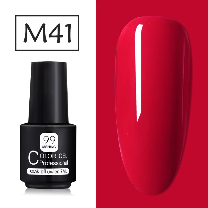 M041 Mshing Gel Polish Set All For Manicure Semi Permanent Vernis top coat UV LED Gel Varnish Soak Off Nail Art Gel Nail Polish - Color: M041