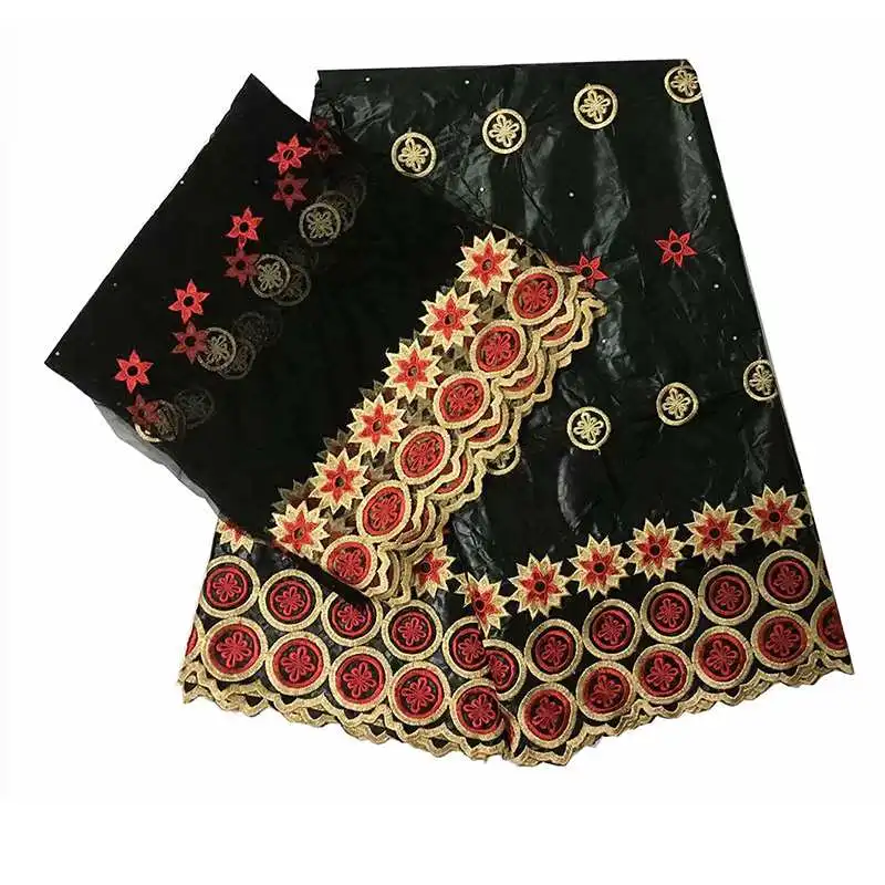 Африканская ткань Африканский tissu Базен riche getzner с бусинами brode getzner с 2 ярдов французский чистая кружева для вечерние