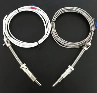 

PT100 type shielded wire:2m compression spring type thermocouple WRNT-01/02 injection molding machine temperature sensor probe