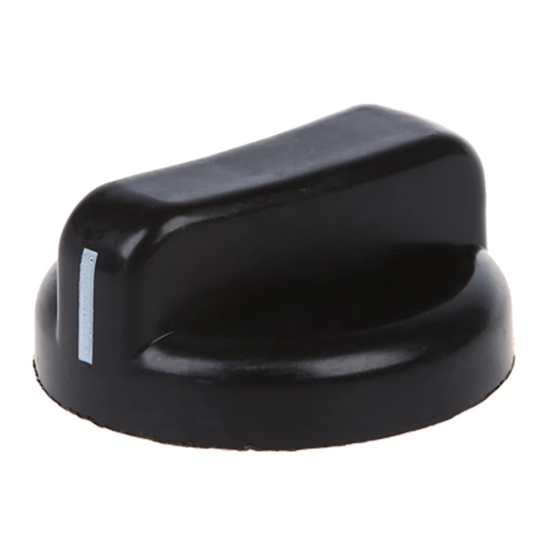 6 шт кухонные черные пластиковые ручки управления газовой плиты