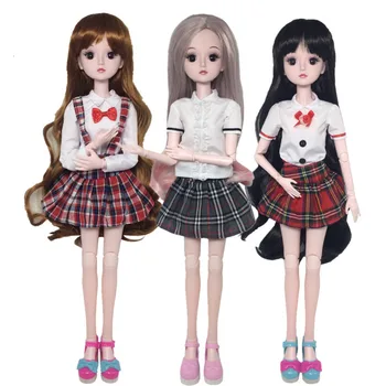 

Fashion 2019 Newest Doll Dress Casual Handmade Clothes Outfits Suit For 60cm Doll Accessories Best Toys For Children