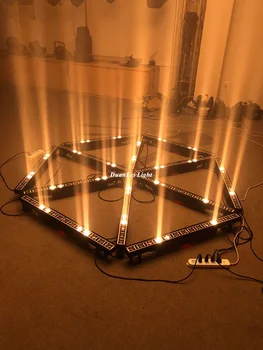 

20lot 14x3watt led rgb wall washer bar light indoor dj pixel led bar beam with strobe effect