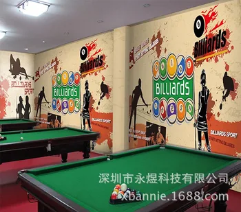 

Seamless Table Tennis Billiards Wallpaper Fitness Entertainment Sports Wallpaper Bar KTV Restaurant Background Graffiti Mural