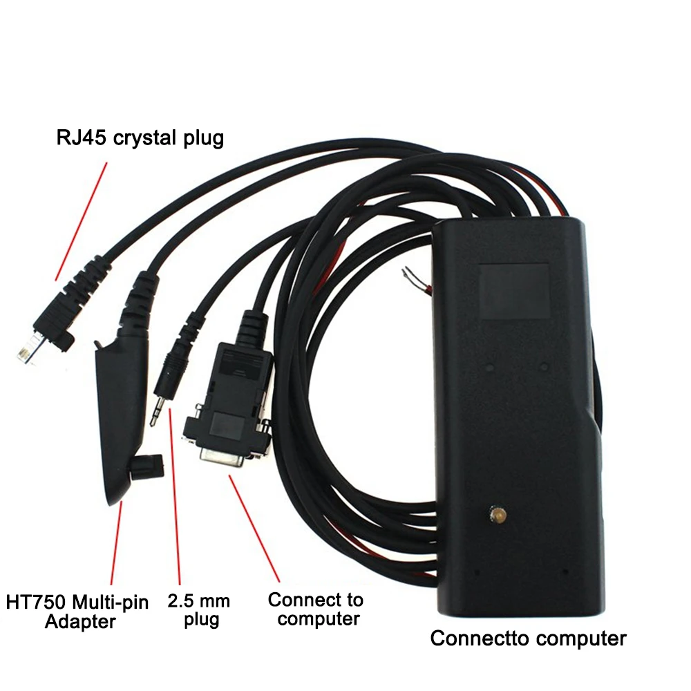 4в1 Кабель для программирования для Motorola GP88s радио Gp328 Gp300 Gm300 Gp88s двухстороннее Радио рация аксессуары