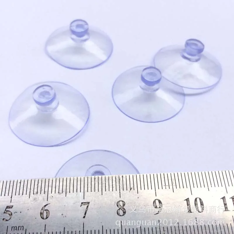 Strong Vacuum Suckers Suction Cups Mushroom Head Hooks Hanger Clear Sucker For Window Decoration Wedding Car 3/4/5.5cm 30PCs suction cup hook suction cups