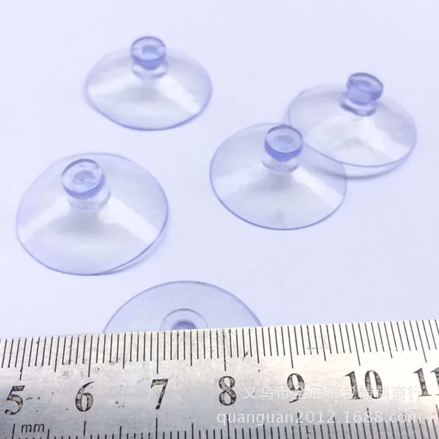3/4/5,5 Cm Erős Vákuum Szívószívók Gombafejű Horgok Fogas Tiszta Balek Az Ablak Dekorációhoz Esküvői Autó, 30 db - Image 3