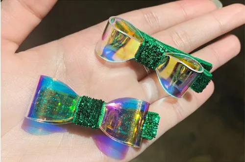 120 шт/Партия DIY Dream color ABS заколки для волос Мультяшные большие/маленькие бант боковые Когти для волос уход за волосами Аксессуары для укладки инструменты HA638