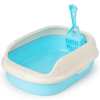 

Toilet Bedpan Cat Litter Box Cat Dog Tray Toilet Supply Teddy Anti-Splash Pet Dog Toilette Puppy Indoor Home Plastic Sandbox Cat
