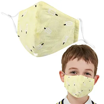 

Child Cartoon Printing Cloth Face Shield Windproof Reusable Face Mask Face Shield Washable Mouth Mask Breathable mondmaskers