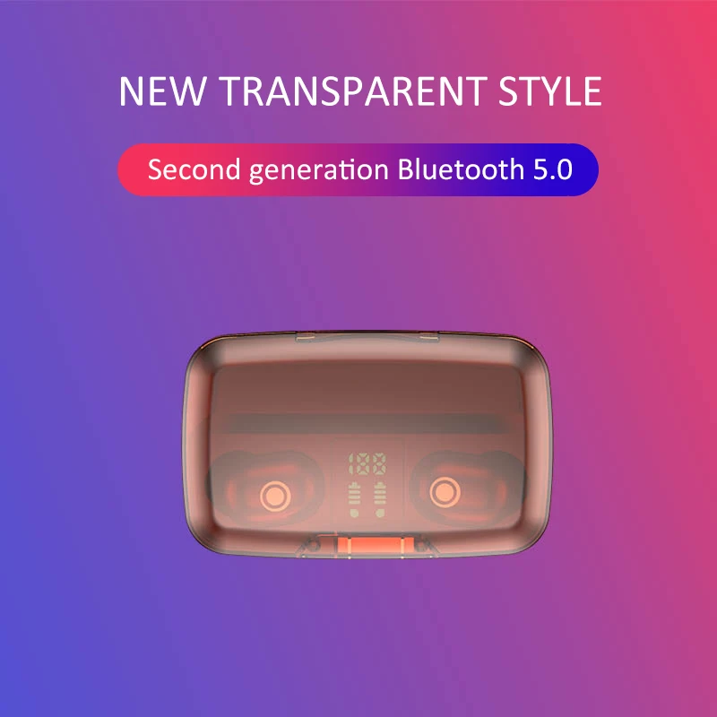 Новинка 5 0 Bluetooth наушники LIGE 8D стерео беспроводные мини гарнитура с внешним