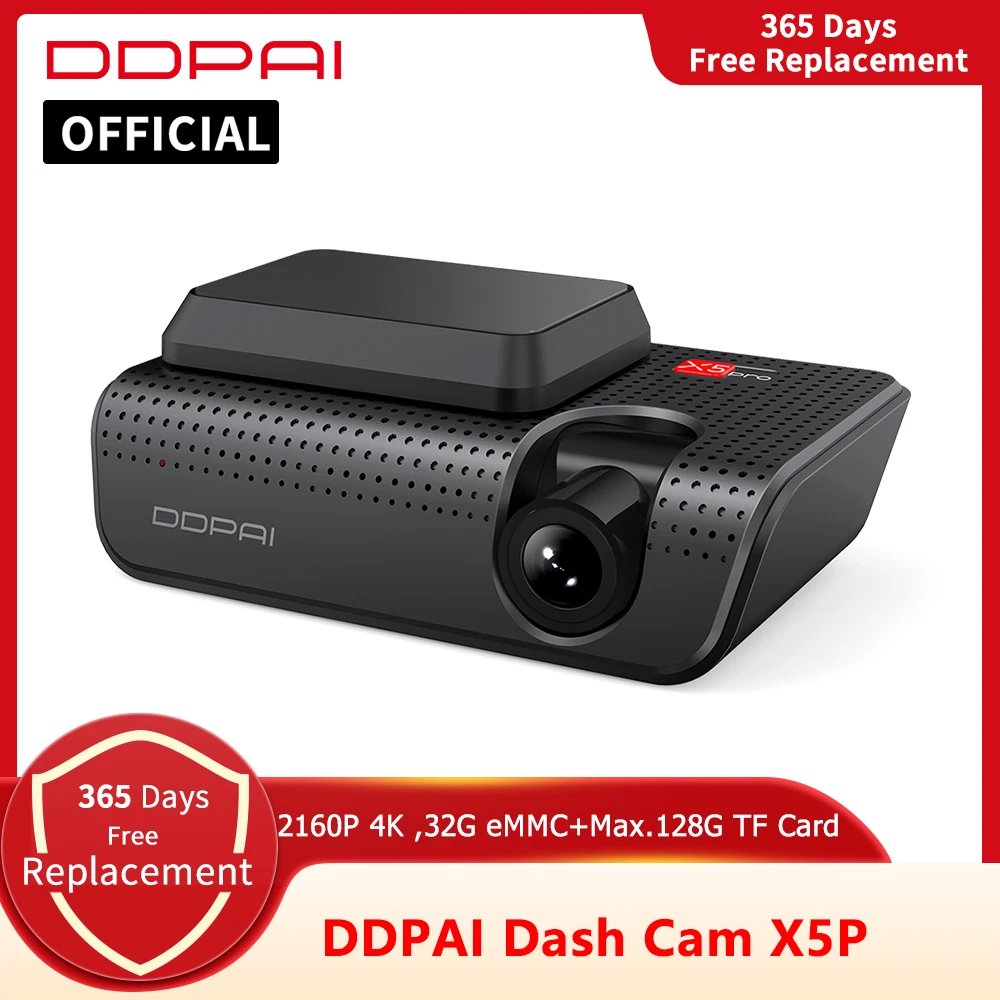 Видеорегистратор DDPAI X5 Pro 4K 2160P GPS Wifi | Автомобили и мотоциклы