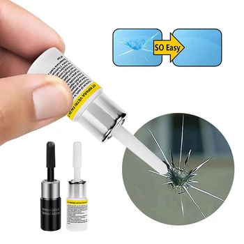 

Car Windshield Repair Tool Automotive Glass Repair Fluid Kit Auto Windshield Crack Chip Repair Resin Car Scratch Remover D5