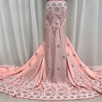 

High quality Nigerian wedding lace 2020Popular soft lace African velvet lace fabric with sequins For party Dresses