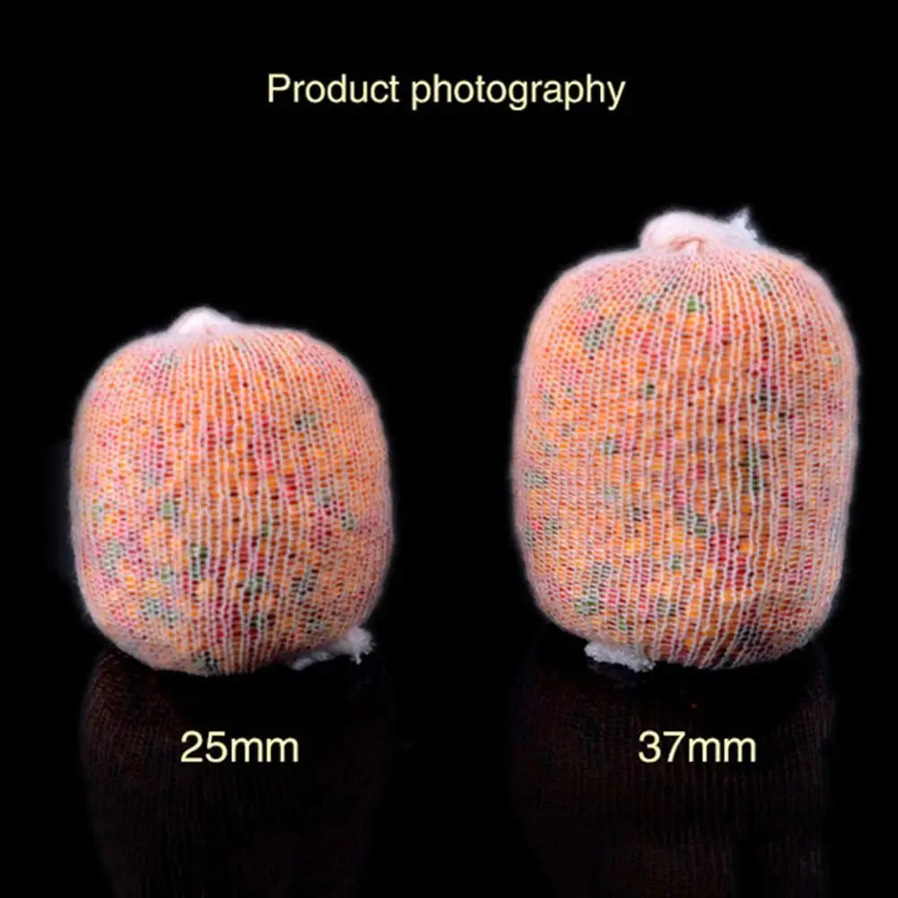 

5M PVA Soluble Narrow Fishing Network Refill Stocking Bait Bag Protect Fish Net