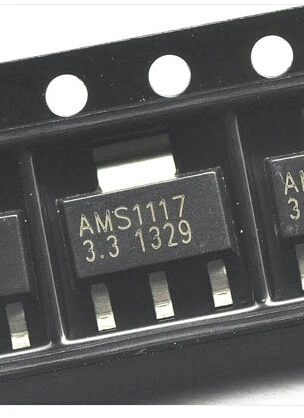 100PCS~2500piece/LOT AMS1117-3.3 AMS1117 SOT223 Regulated power supply chip step-down IC NEW Original In stock | Электроника