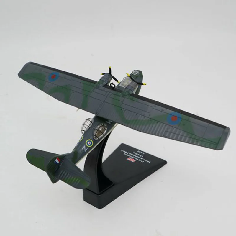 1/144 WW2 UK RAF Classic PBY 5 Catalina Aircraft Fighter Canso Amphibious гидросамолет для взрослых Подарочная