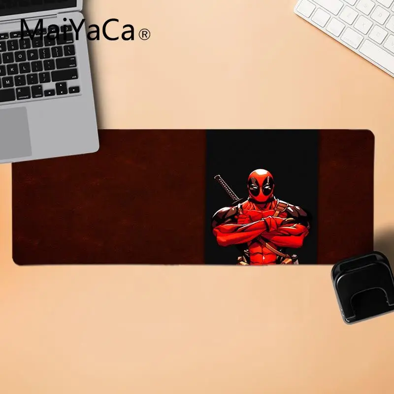 MaiYaCa Boy Gift Pad Deadpool Computer Gaming Mousemats Gamer Speed Mice Retail Small Rubber Mousepad