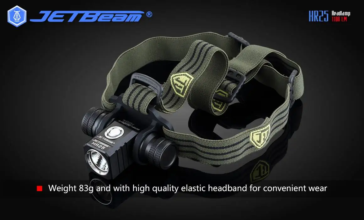 JETbeam HR25 SST40 N4 BC наружный налобный светильник 18650 USB флэш-светильник электровелосипед велосипед велосипедный фонарь лампа точечный светильник