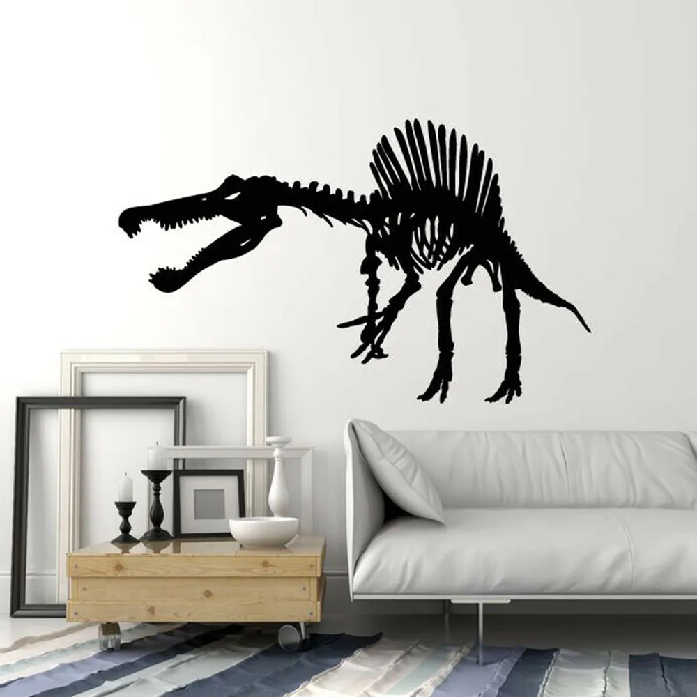 Dinosaur Terrordactyl Skeleton Kids Bedroom Vehicle Vinyl Wall Sticker 