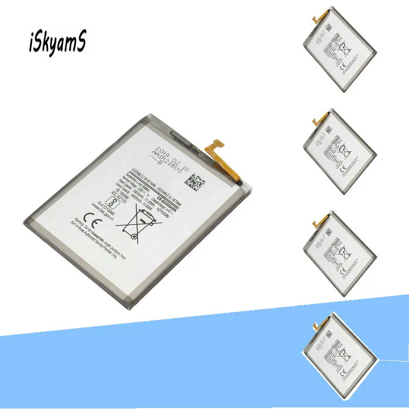

iSkyamS 5pcs 3900mAh EB-BA505ABU EB-BA505ABN Replacement Phone Battery For Samsung Galaxy A50 A505F SM-A505F
