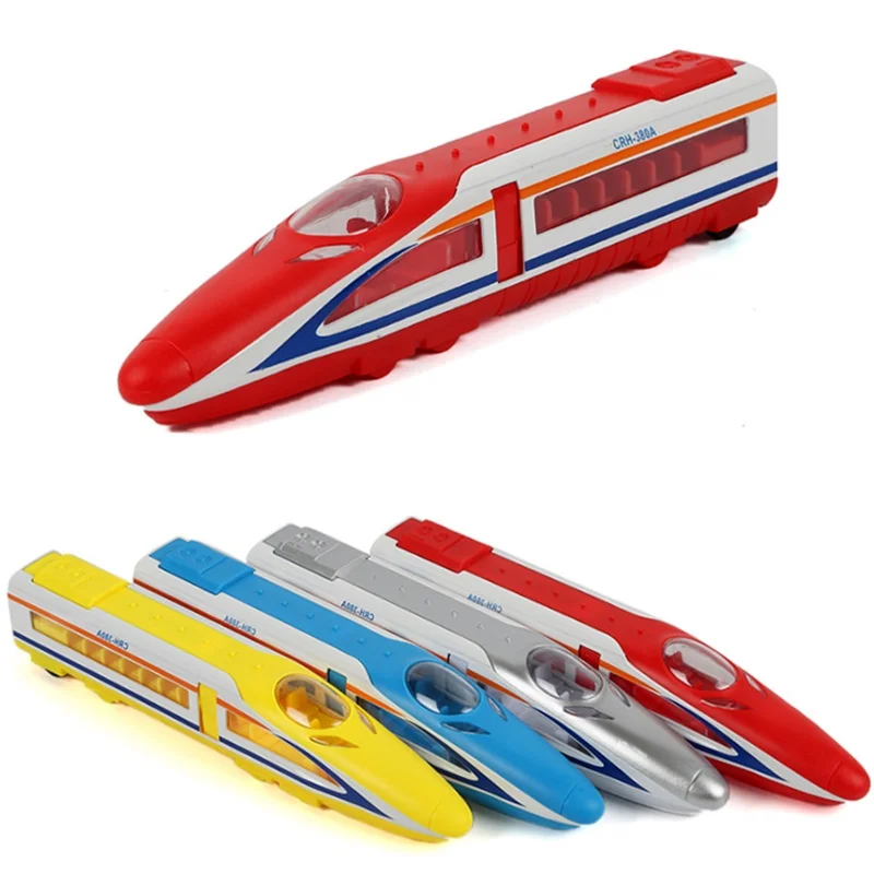 Diecasts игрушка скоростной железнодорожный поезд транспортные средства