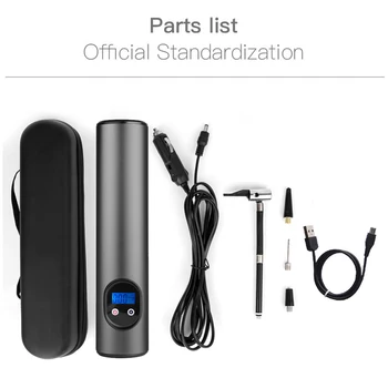 

12V 150PSI Cordless Tyre Inflator Portable Compressor Digital Car Air Pump Tools