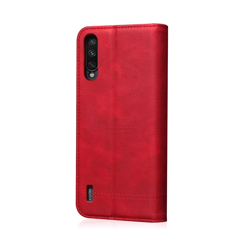 Роскошный тонкий кожаный чехол в стиле ретро для XiaoMI MI A3 бумажник с отделениями