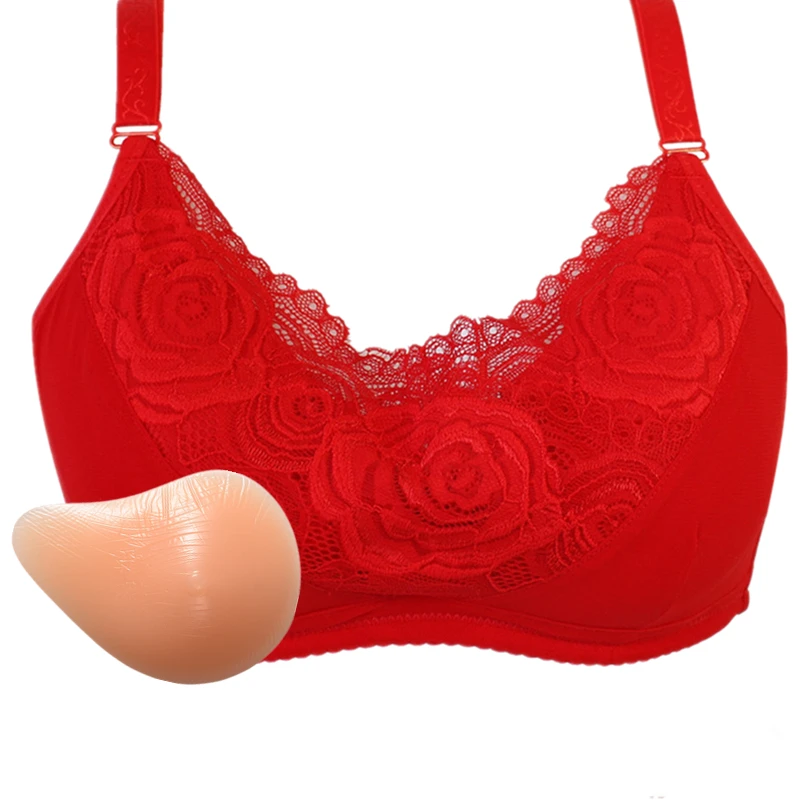 

Special Breast Bra After Breast Cancer Surgery Artificial Boobs Bras Underwear Surgical Resection No Steel Ring Lingerie