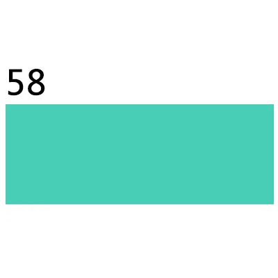 58-mint green light TOUCHFive двойной головкой маркеры манга Дизайнерские товары для рукоделия; черные туфли на основе жирных спирт маркеры фломастер для скетчей Рисовальщик - Цвет: 58-mint green light