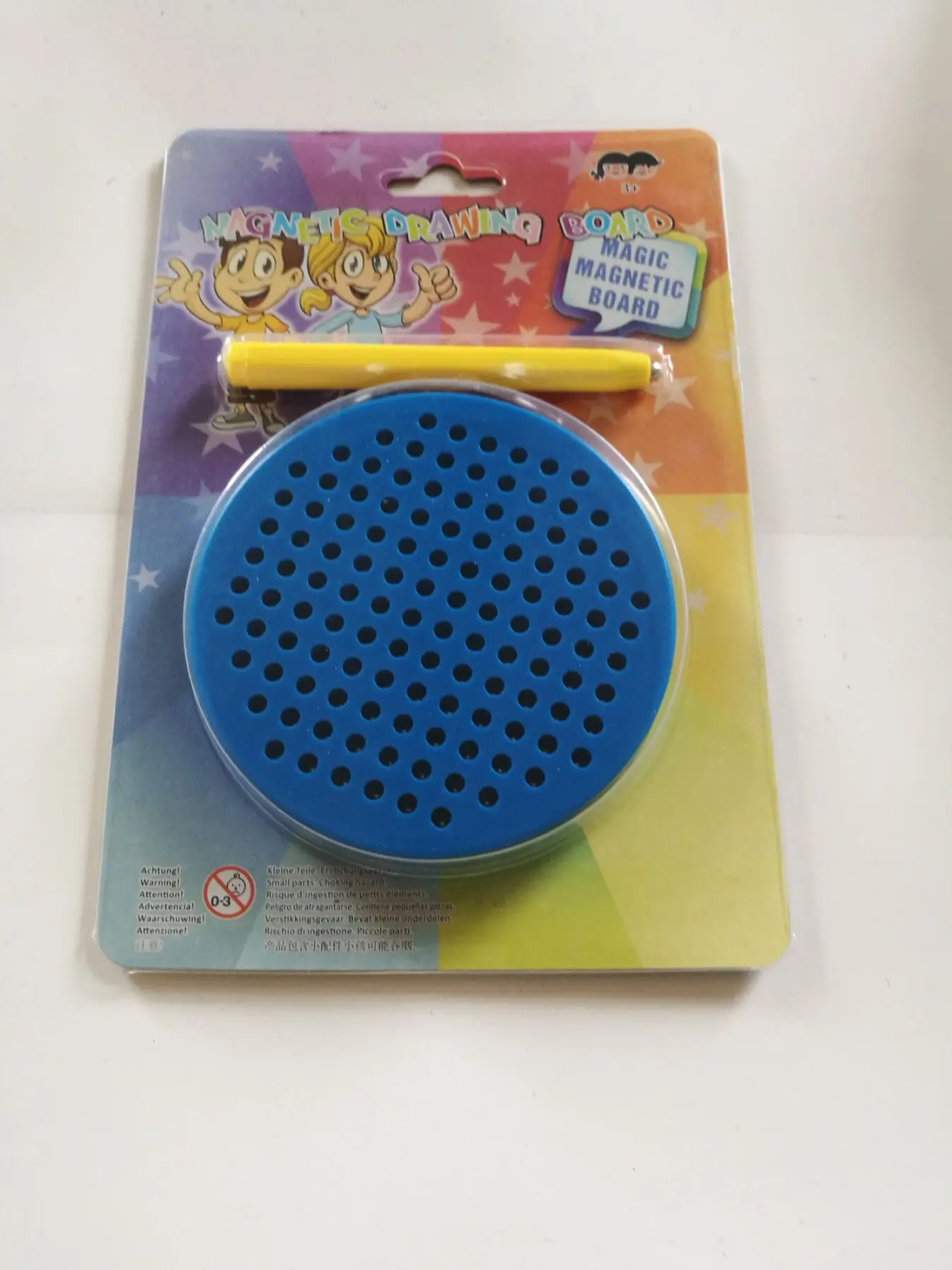 

Children'S Educational Toy Creative Magnet Drawing Board Steel Ball Magnetic Drawing Board round
