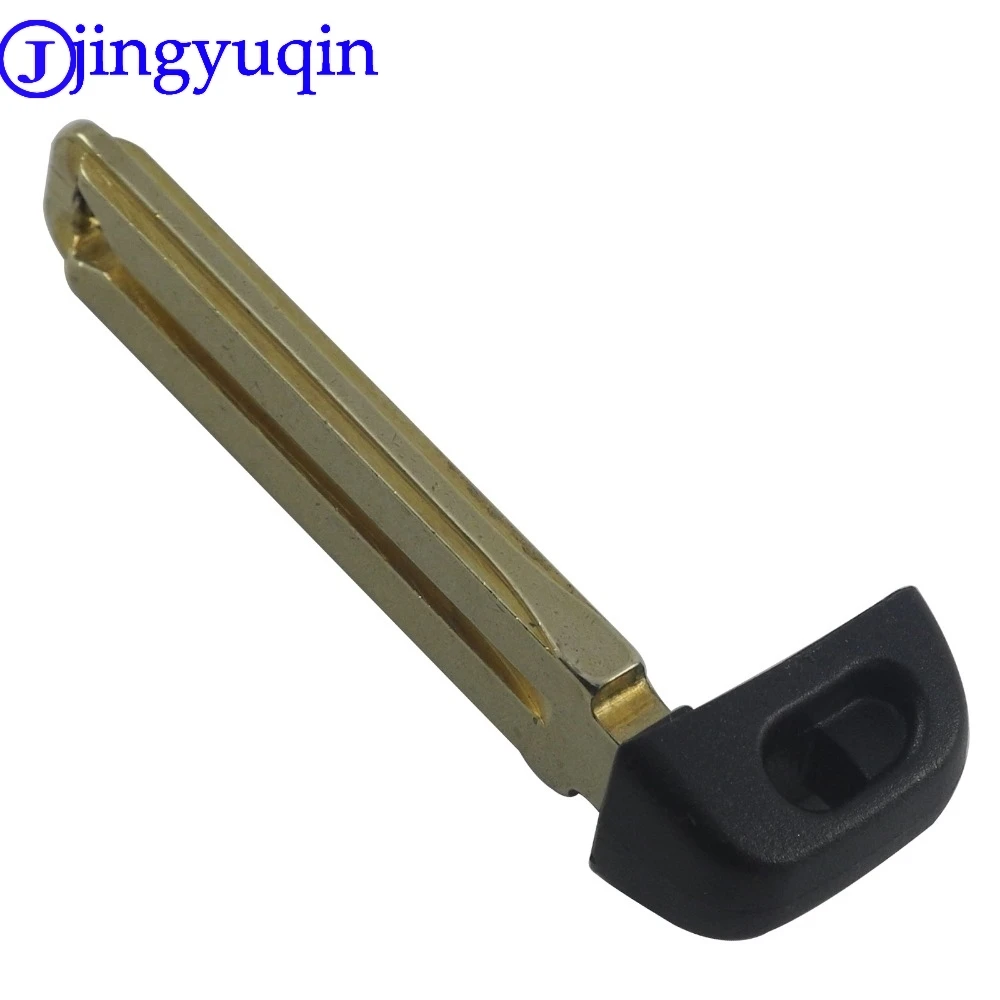 Jingyuqin 10 шт. дистанционного ключа автомобиля заготовки для Toyota Highlander Prado Crown Land Cruiser Prius Vitz и т. д. Металл Замена Лезвия-ключа