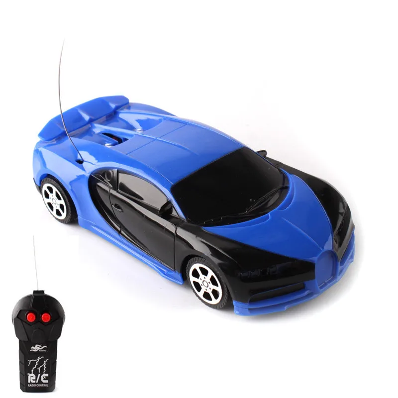 RC автомобиль игрушечная Беговая железная дорога для дистанционного Управление автомобиля имитационная модель детской эмоции Управление автомобиля игрушки 2-КАНАЛЬНЫЙ пульт дистанционного Управление автомобиля игрушки