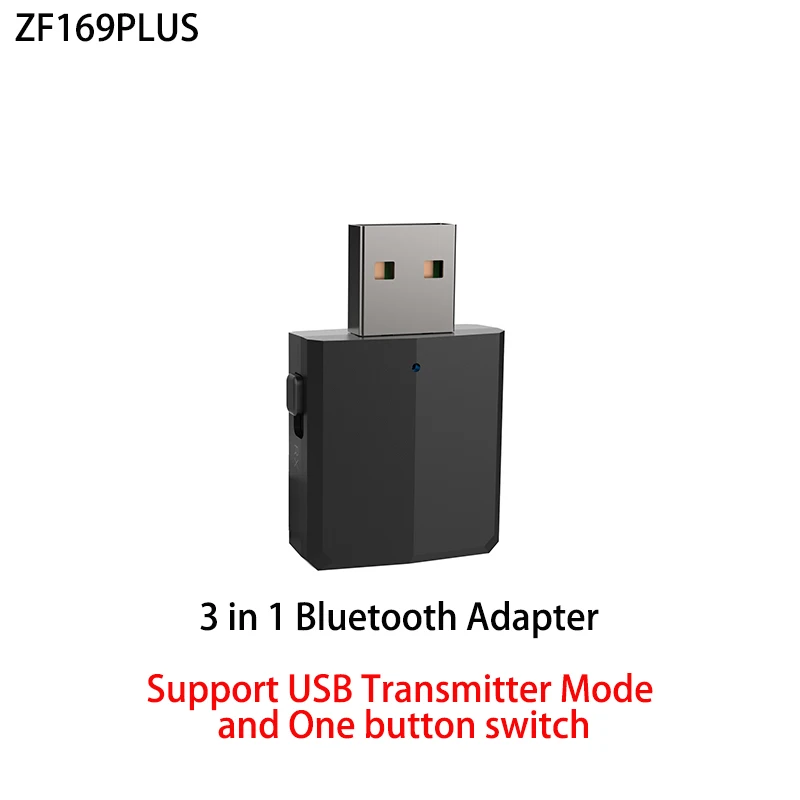 Bluetooth 5,0 передатчик приемник 3 в 1 EDR аудио беспроводной адаптер ключ Мини 3,5 мм AUX для ТВ ПК автомобильные наушники стерео HIFI