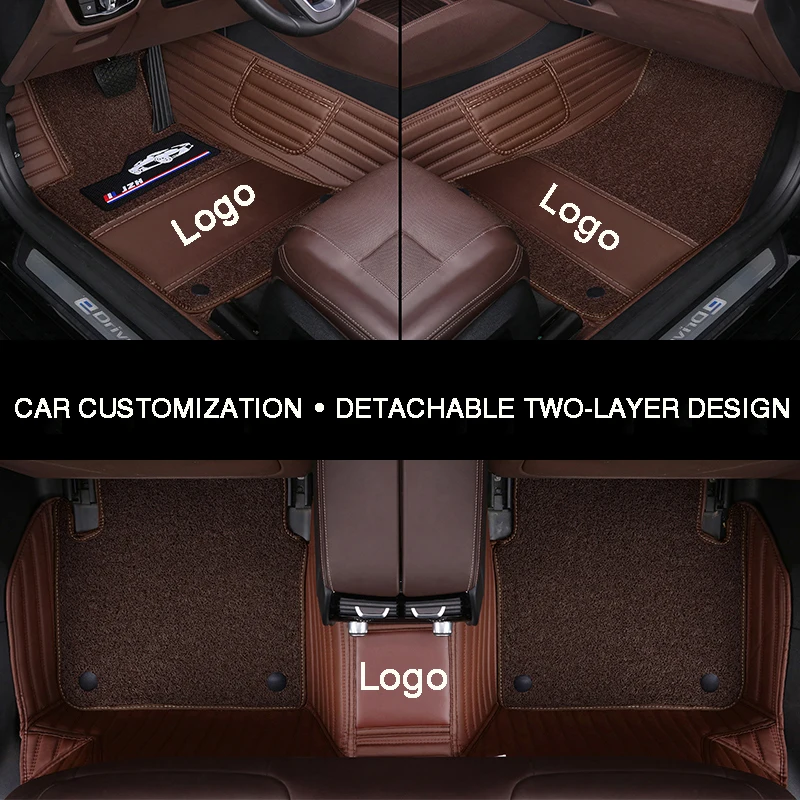 Напольный коврик HLFNTF для citroen c5 c4 picasso c elysee DS4 5 6 автомобильные