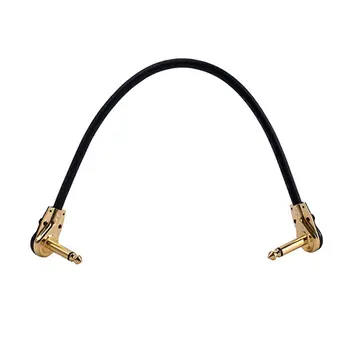 

Guitar Patch Cable Right Angle Musical Instrument Cables for Effect Pedals