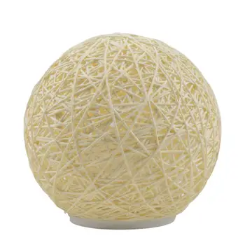 

Creative USB LED Night Light Rattan Ball US Plug 3 Colors Bedroom Room Table Lamp Bedroom Living Room 3 Colors Table Light