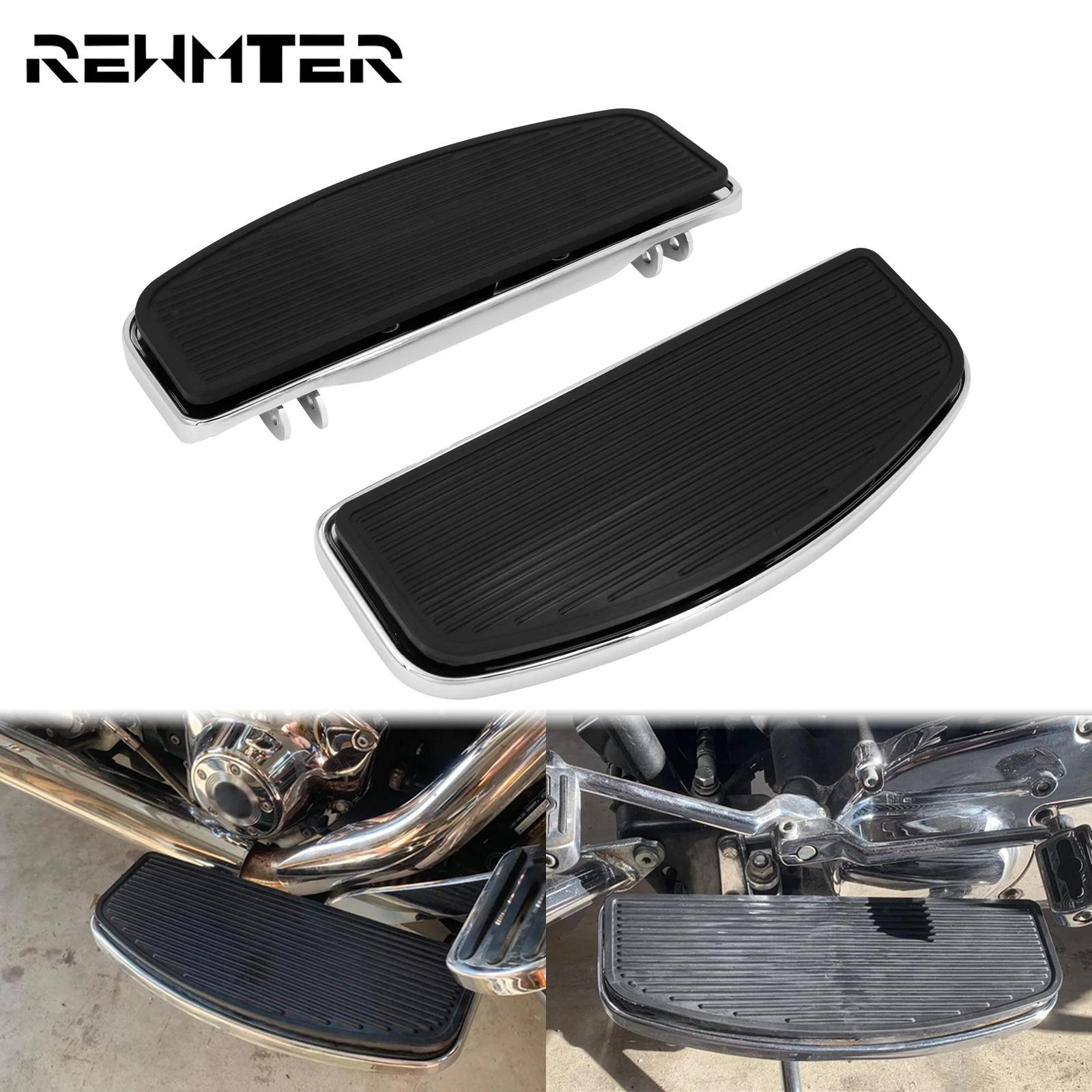 Motorcycle Driver Floorboard Rider Footboard Footpegs Pedal Footrest