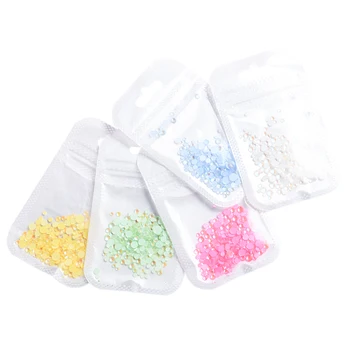 

Luminous Crystal SS6-SS20 Mixed Size Nail Art Rhinestone Glitter Jewelly Decorations Fluorescence Nail Art Gems DIY Accessories